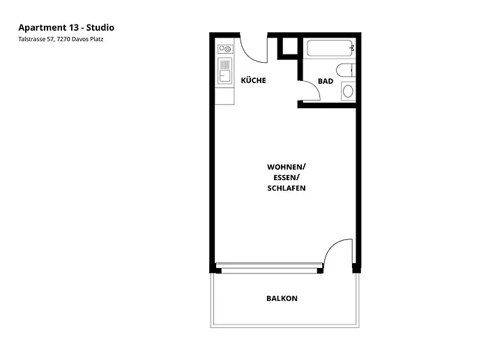 Gemuetliche In - Bergblick & Zentrale Lage * 达沃斯