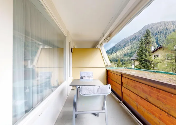 Gemuetliche In - Bergblick & Zentrale Lage 达沃斯