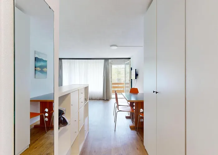 公寓 Gemuetliche In - Bergblick & Zentrale Lage 达沃斯