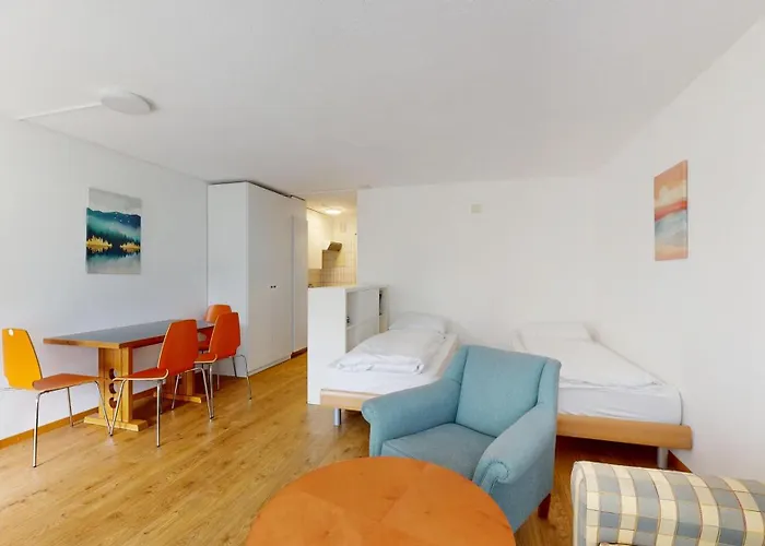 公寓 Gemuetliche In - Bergblick & Zentrale Lage 达沃斯