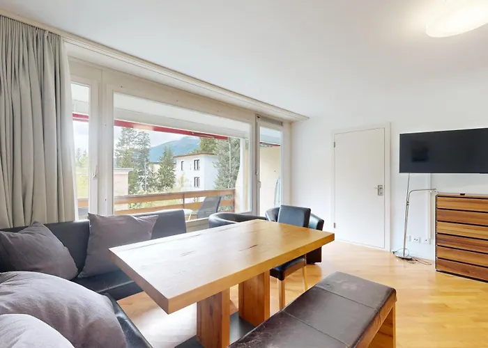 Gemuetliche In - Bergblick & Zentrale Lage * 达沃斯